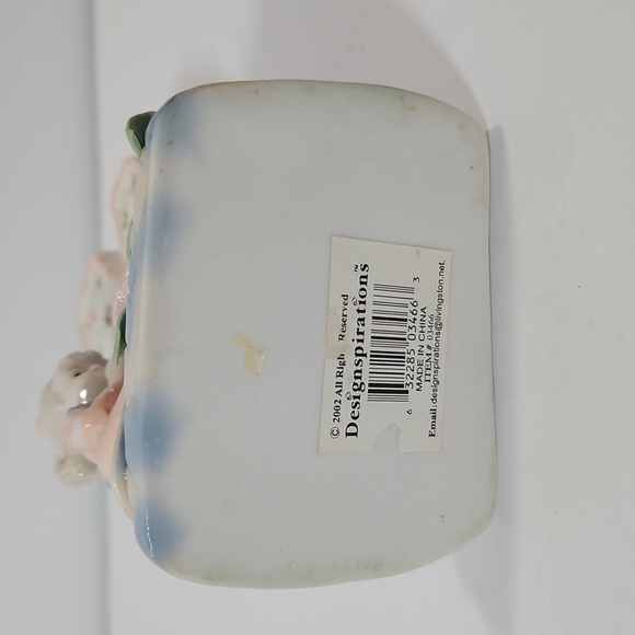 Designspirations Ceramic Cutout Cross w/ Praying Girl Tea Light Candle Holder - Picture 7 of 7